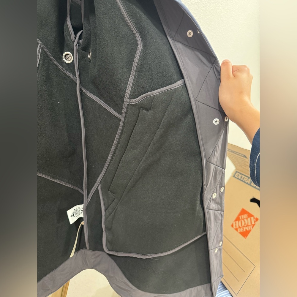 NWT Free people Movement Moon Magic Reflective Rain Parka Jacket - Picture 7 of 11